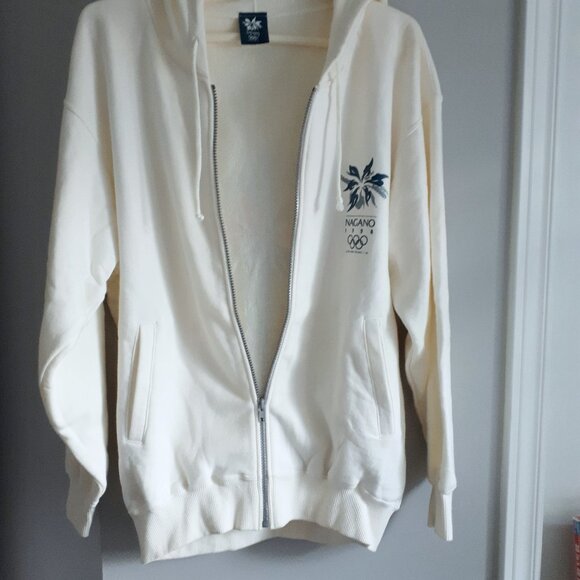 Genuine 1998 Nagano Olympics Hoodie Sweatshirt - Picture 4 of 9